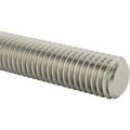 Bsc Preferred Hardened Super-Resistant Threaded Rod Grade B8m 316 Stainless Steel 1/2-13 Thread Size 6 Feet Long 93565A135